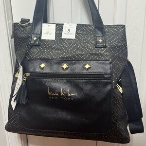 Nicole Miller New York Multi Piece Tote Diaper Bag NWT